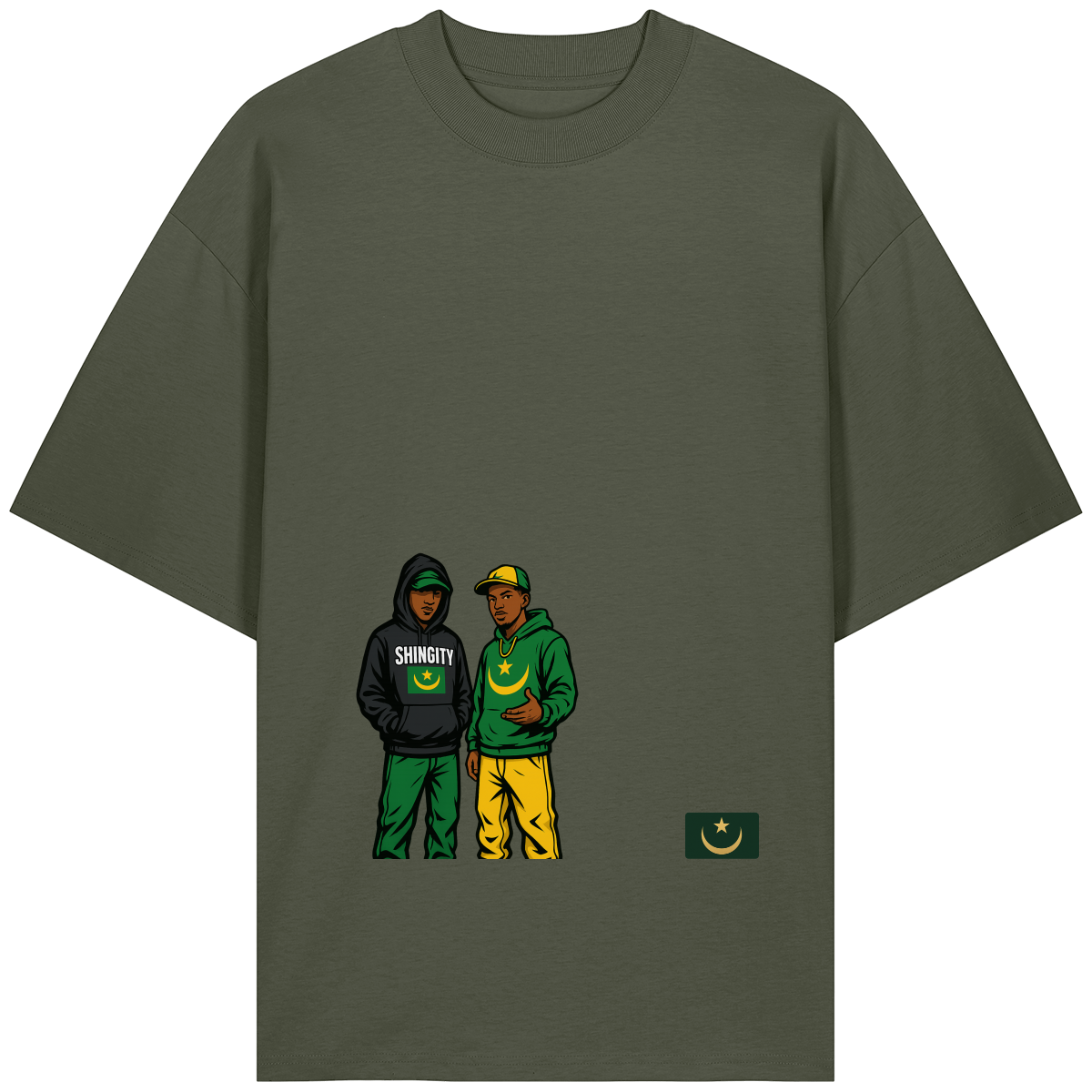 T-shirt “Shingity Street Legends” – Édition Cali-Sahara