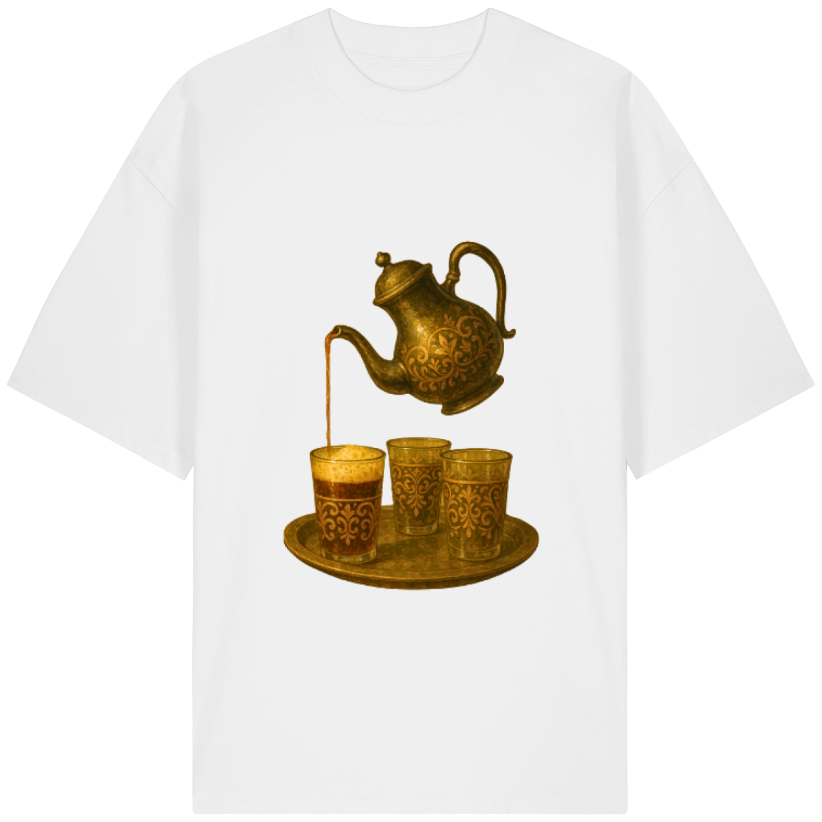 T-shirt “Atay” – L’Art du Thé Mauritanien