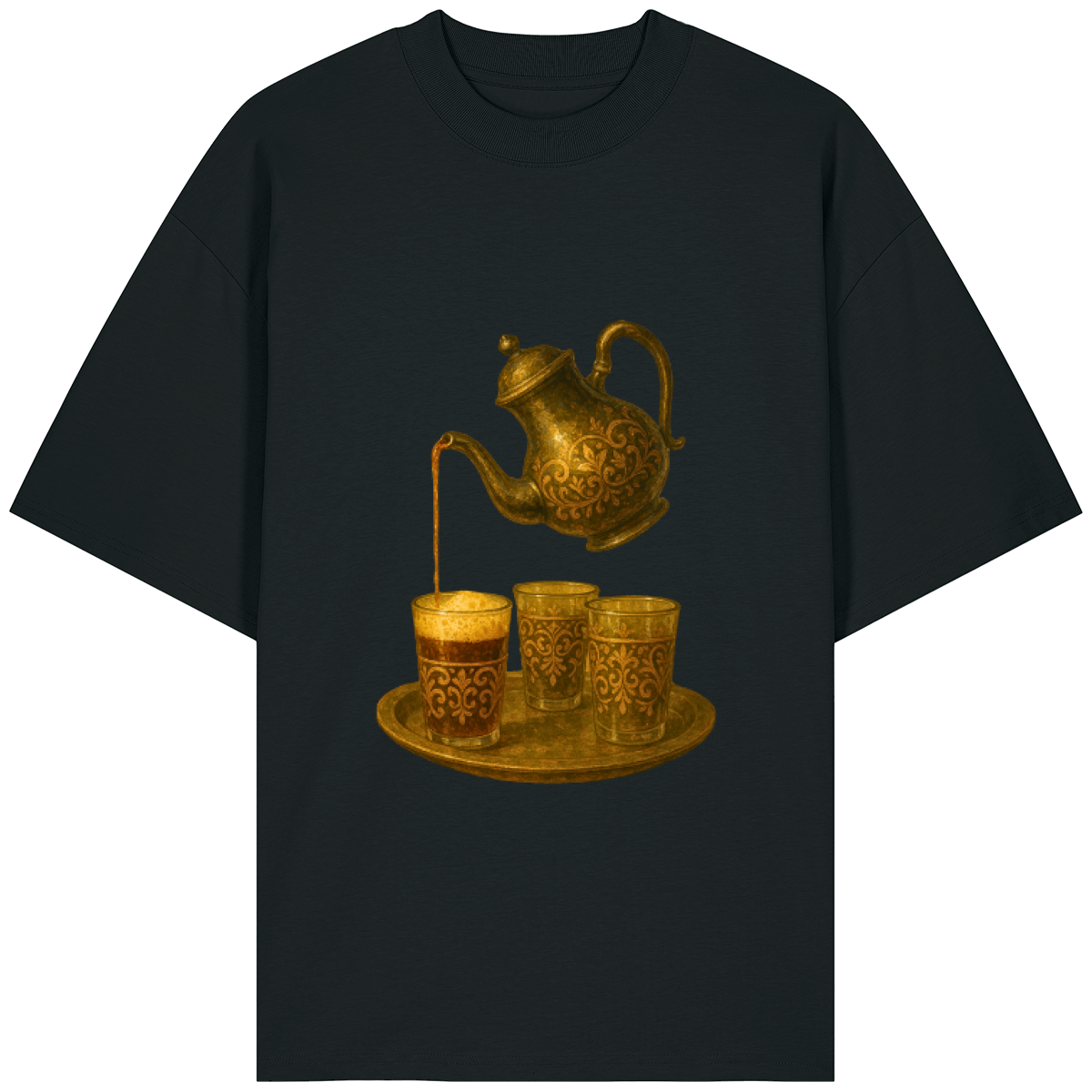 T-shirt “Atay” – L’Art du Thé Mauritanien