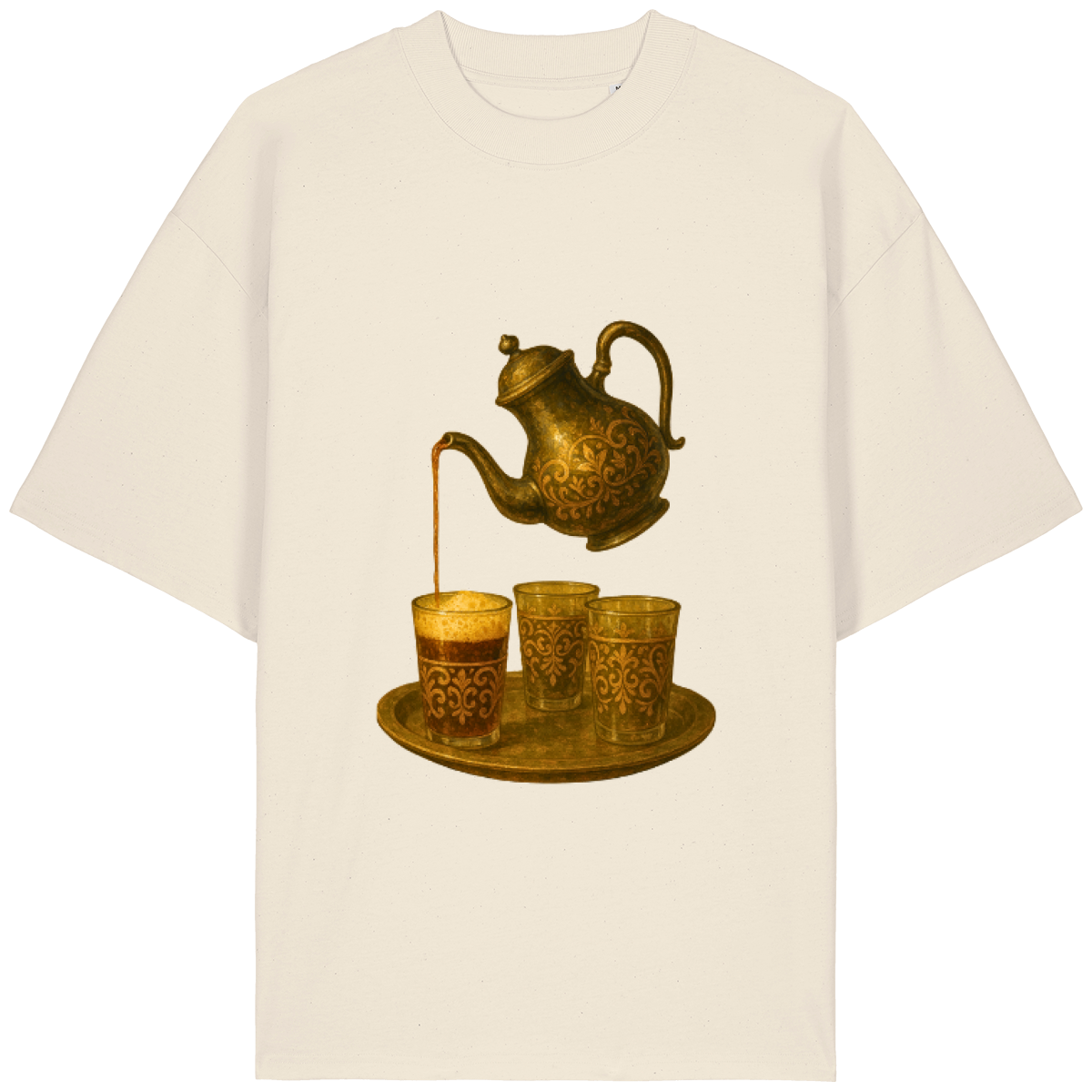 T-shirt “Atay” – L’Art du Thé Mauritanien