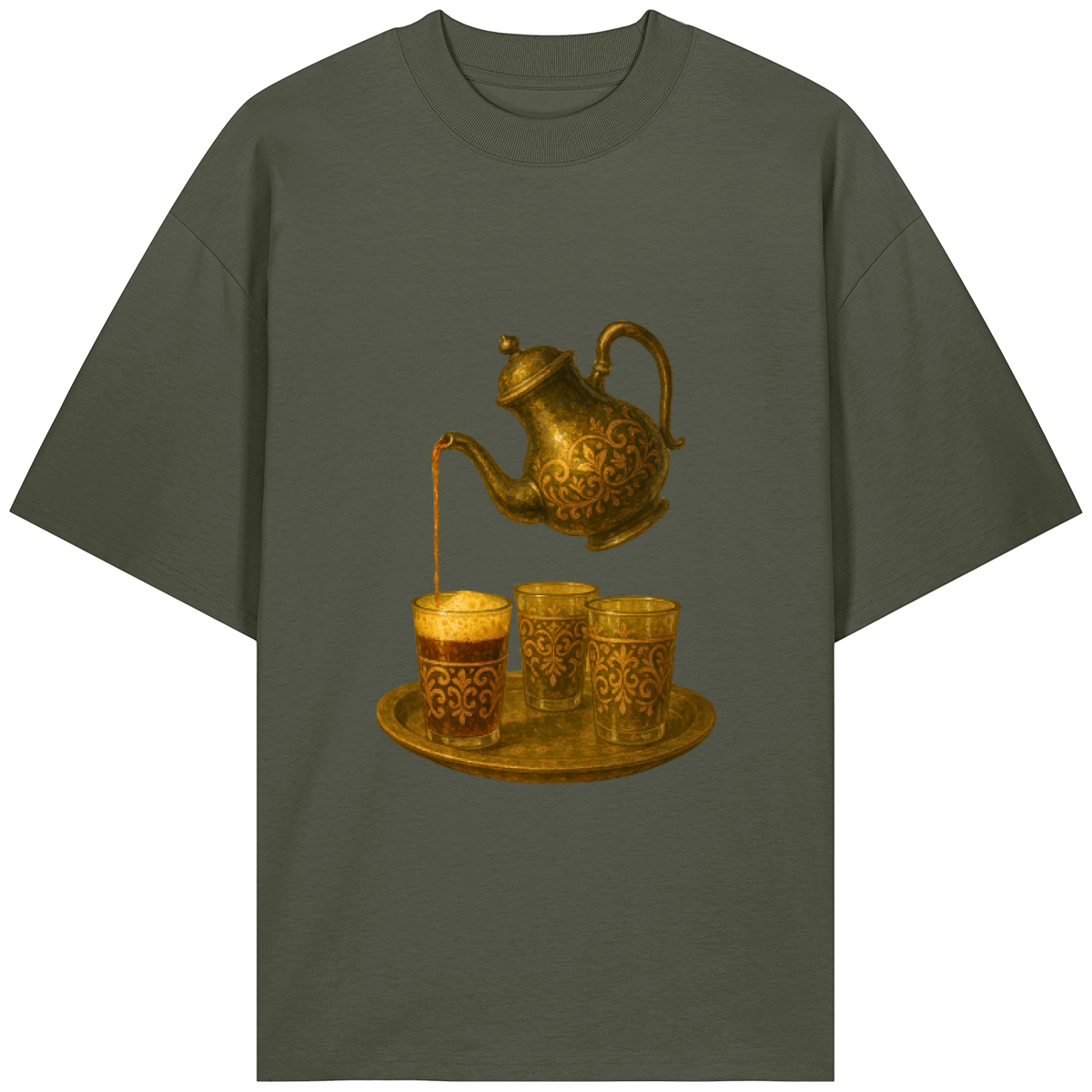 T-shirt “Atay” – L’Art du Thé Mauritanien