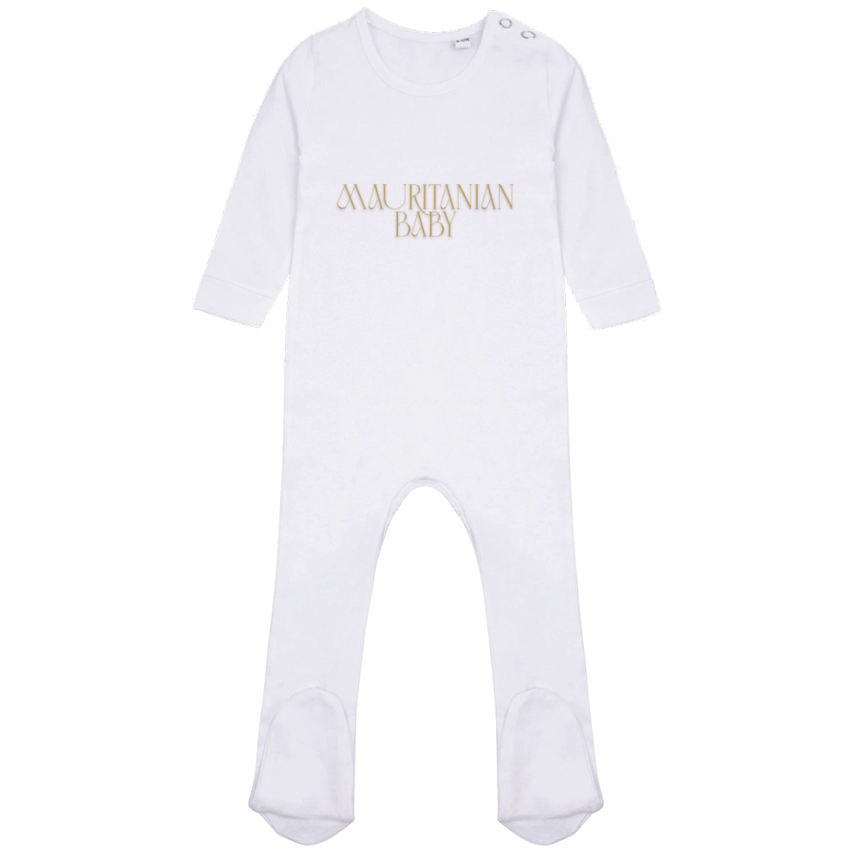 Pyjama Bébé en Coton Biologique – “Mauritanian Baby”