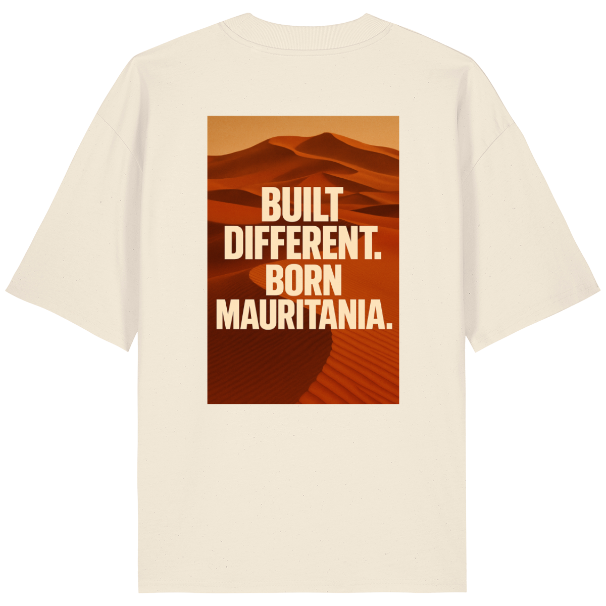 T-shirt “Built Different” - Édition Sahara