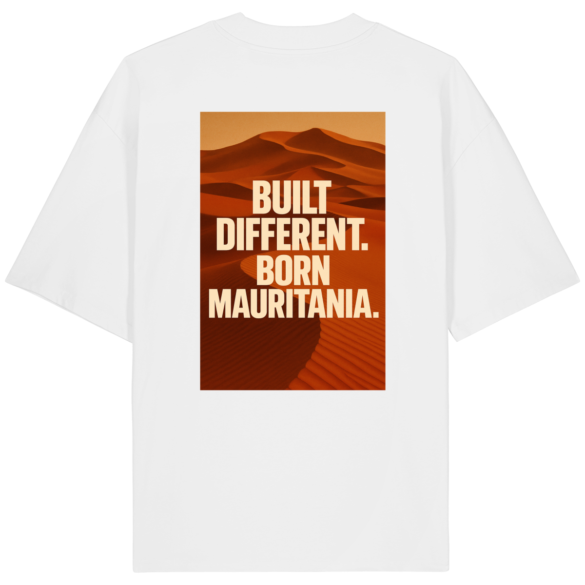 T-shirt “Built Different” - Édition Sahara