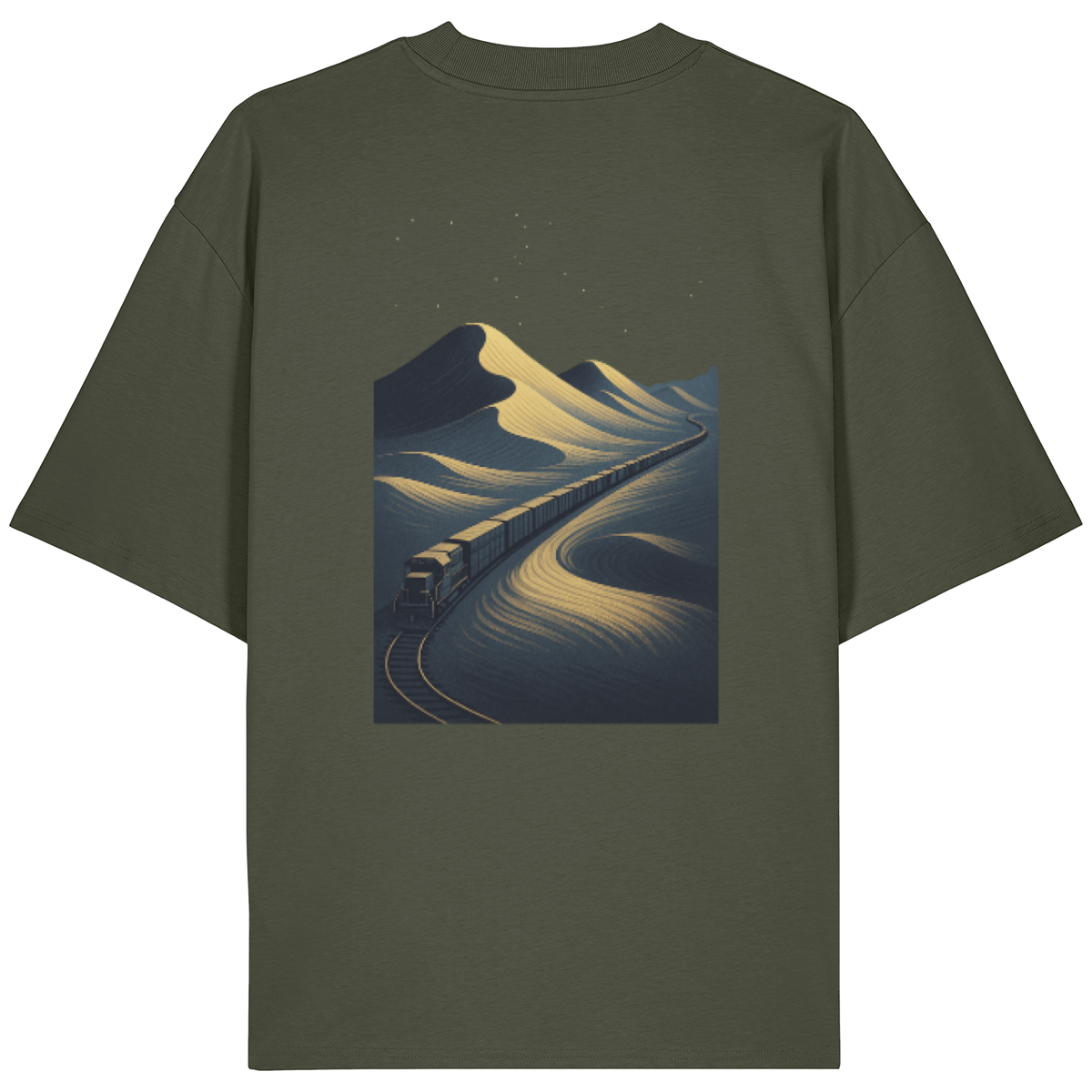 T-shirt “Train du Désert” – Vert Kaki